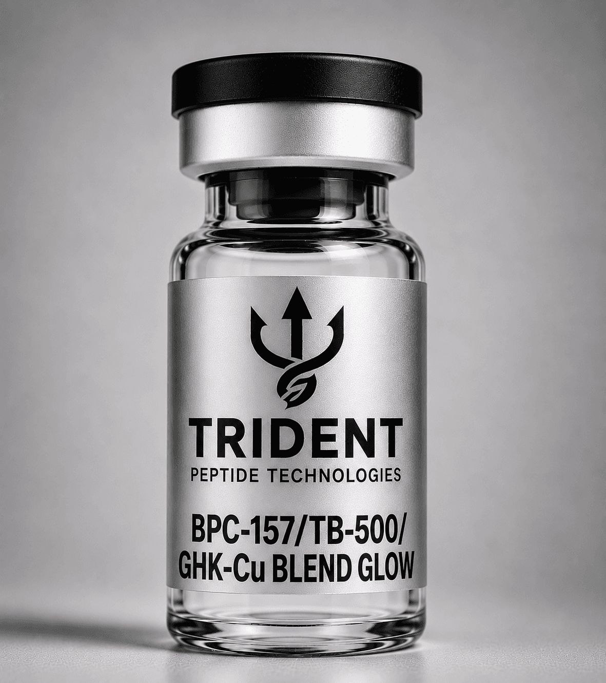 BPC-157/TB-500/GHK-Cu Blend GLOW vial image
